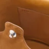 Mala saco grande «Pebble» em pele de bezerro camurçada Mala saco grande «Pebble» em pele de bezerro camurçada