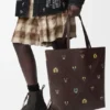 Mala Tote «Cats XL Puzzle Fold» em pele de bezerro napa Mala Tote «Cats XL Puzzle Fold» em pele de bezerro napa