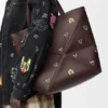 Mala Tote «Cats XL Puzzle Fold» em pele de bezerro napa Mala Tote «Cats XL Puzzle Fold» em pele de bezerro napa