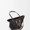 Mala Tote Média «Futurist Cat» com Puzzle Fold em pele de bezerro napa Mala Tote Média «Futurist Cat» com Puzzle Fold em pele de bezerro napa