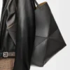 Mala Tote Puzzle Fold XL em pele de bezerro brilhante Mala Tote Puzzle Fold XL em pele de bezerro brilhante
