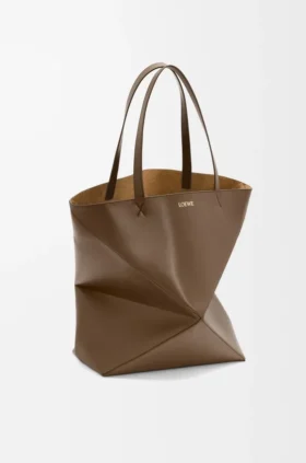 Mala Tote Puzzle Fold XL em pele de bezerro brilhante Mala Tote Puzzle Fold XL em pele de bezerro brilhante