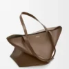 Mala Tote Puzzle Fold XL em pele de bezerro brilhante Mala Tote Puzzle Fold XL em pele de bezerro brilhante