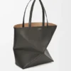 Mala Tote Puzzle Fold XL em pele de bezerro brilhante Mala Tote Puzzle Fold XL em pele de bezerro brilhante