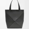 Mala Tote Puzzle Fold XL em pele de bezerro brilhante Mala Tote Puzzle Fold XL em pele de bezerro brilhante