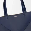 Mala Tote Puzzle Fold XL em pele de bezerro brilhante Mala Tote Puzzle Fold XL em pele de bezerro brilhante