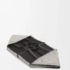 Mala Tote Puzzle Fold XXL em lona jacquard e pele de bezerro Mala Tote Puzzle Fold XXL em lona jacquard e pele de bezerro