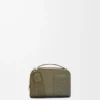 Mini bolsa a tiracolo para câmara em pele de bezerro acetinada Mini bolsa a tiracolo para câmara em pele de bezerro acetinada