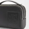 Mini bolsa a tiracolo para câmara em pele de bezerro acetinada Mini bolsa a tiracolo para câmara em pele de bezerro acetinada