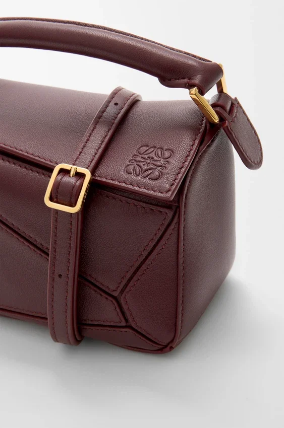 Mini-bolsa «Featherlight Puzzle» em pele de borrego napa suave Mini-bolsa «Featherlight Puzzle» em pele de borrego napa suave