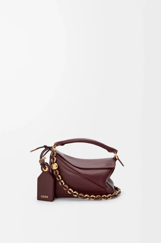 Mini-bolsa «Featherlight Puzzle» em pele de borrego napa suave Mini-bolsa «Featherlight Puzzle» em pele de borrego napa suave