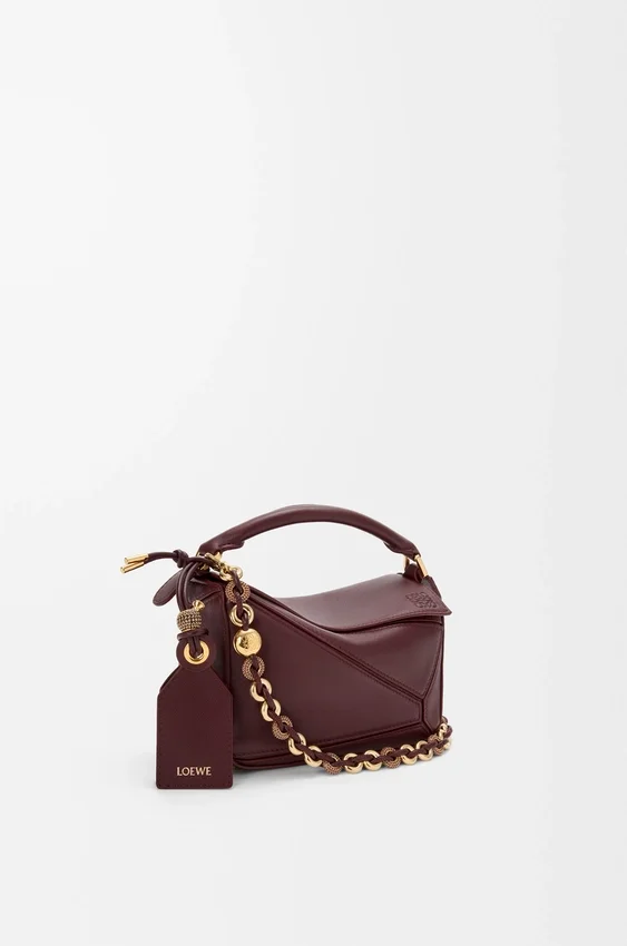 Mini-bolsa «Featherlight Puzzle» em pele de borrego napa suave Mini-bolsa «Featherlight Puzzle» em pele de borrego napa suave