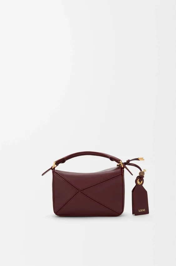 Mini-bolsa «Featherlight Puzzle» em pele de borrego napa suave Mini-bolsa «Featherlight Puzzle» em pele de borrego napa suave