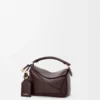 Mini bolsa Featherlight Puzzle em pele de cordeiro napa Mini bolsa Featherlight Puzzle em pele de cordeiro napa