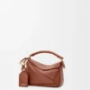 Mini bolsa Featherlight Puzzle em pele de cordeiro napa Mini bolsa Featherlight Puzzle em pele de cordeiro napa