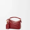 Mini bolsa Featherlight Puzzle em pele de cordeiro napa Mini bolsa Featherlight Puzzle em pele de cordeiro napa