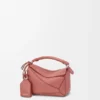 Mini bolsa Featherlight Puzzle em pele de cordeiro napa Mini bolsa Featherlight Puzzle em pele de cordeiro napa