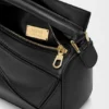 Mini bolsa Featherlight Puzzle em pele de cordeiro napa Mini bolsa Featherlight Puzzle em pele de cordeiro napa