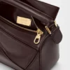 Mini bolsa Featherlight Puzzle em pele de cordeiro napa Mini bolsa Featherlight Puzzle em pele de cordeiro napa
