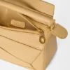 Mini bolsa Featherlight Puzzle em pele de cordeiro napa Mini bolsa Featherlight Puzzle em pele de cordeiro napa