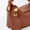 Mini bolsa Featherlight Puzzle em pele de cordeiro napa Mini bolsa Featherlight Puzzle em pele de cordeiro napa
