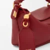 Mini bolsa Featherlight Puzzle em pele de cordeiro napa Mini bolsa Featherlight Puzzle em pele de cordeiro napa