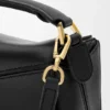 Mini bolsa Featherlight Puzzle em pele de cordeiro napa Mini bolsa Featherlight Puzzle em pele de cordeiro napa