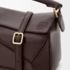 Mini bolsa Featherlight Puzzle em pele de cordeiro napa Mini bolsa Featherlight Puzzle em pele de cordeiro napa
