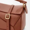Mini bolsa Featherlight Puzzle em pele de cordeiro napa Mini bolsa Featherlight Puzzle em pele de cordeiro napa