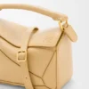 Mini bolsa Featherlight Puzzle em pele de cordeiro napa Mini bolsa Featherlight Puzzle em pele de cordeiro napa