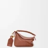 Mini bolsa Featherlight Puzzle em pele de cordeiro napa Mini bolsa Featherlight Puzzle em pele de cordeiro napa