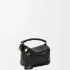 Mini bolsa Featherlight Puzzle em pele de cordeiro napa Mini bolsa Featherlight Puzzle em pele de cordeiro napa