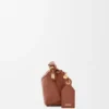 Mini bolsa Featherlight Puzzle em pele de cordeiro napa Mini bolsa Featherlight Puzzle em pele de cordeiro napa