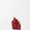 Mini bolsa Featherlight Puzzle em pele de cordeiro napa Mini bolsa Featherlight Puzzle em pele de cordeiro napa