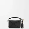 Mini bolsa Featherlight Puzzle em pele de cordeiro napa Mini bolsa Featherlight Puzzle em pele de cordeiro napa