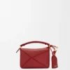 Mini bolsa Featherlight Puzzle em pele de cordeiro napa Mini bolsa Featherlight Puzzle em pele de cordeiro napa