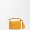 Mini bolsa Featherlight Puzzle em pele de cordeiro napa Mini bolsa Featherlight Puzzle em pele de cordeiro napa
