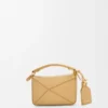 Mini bolsa Featherlight Puzzle em pele de cordeiro napa Mini bolsa Featherlight Puzzle em pele de cordeiro napa