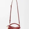 Mini bolsa Featherlight Puzzle em pele de cordeiro napa Mini bolsa Featherlight Puzzle em pele de cordeiro napa