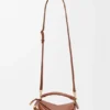 Mini bolsa Featherlight Puzzle em pele de cordeiro napa Mini bolsa Featherlight Puzzle em pele de cordeiro napa