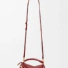 Mini bolsa Featherlight Puzzle em pele de cordeiro napa Mini bolsa Featherlight Puzzle em pele de cordeiro napa