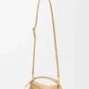 Mini bolsa Featherlight Puzzle em pele de cordeiro napa Mini bolsa Featherlight Puzzle em pele de cordeiro napa