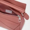 Mini bolsa Featherlight Puzzle em pele de cordeiro napa Mini bolsa Featherlight Puzzle em pele de cordeiro napa