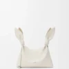 Mini-bolsa tipo lenço em pele de bezerro lisa Mini-bolsa tipo lenço em pele de bezerro lisa