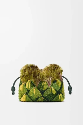 Mini Clutch Flamenco com Contas Mini Clutch Flamenco com Contas
