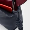 Mini Clutch Flamenco em camadas em pele de bezerro napa Mini Clutch Flamenco em camadas em pele de bezerro napa