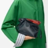Mini Clutch Flamenco em camadas em pele de bezerro napa Mini Clutch Flamenco em camadas em pele de bezerro napa