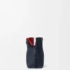 Mini Clutch Flamenco em camadas em pele de bezerro napa Mini Clutch Flamenco em camadas em pele de bezerro napa