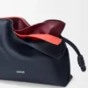 Mini Clutch Flamenco em camadas em pele de bezerro napa Mini Clutch Flamenco em camadas em pele de bezerro napa