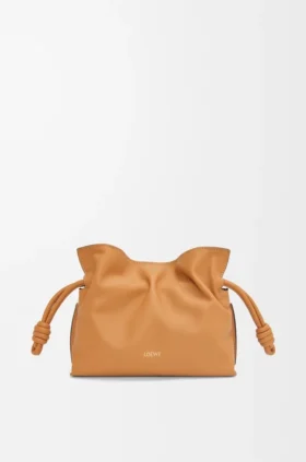 Mini Clutch Flamenco em pele de bezerro napa Mini Clutch Flamenco em pele de bezerro napa